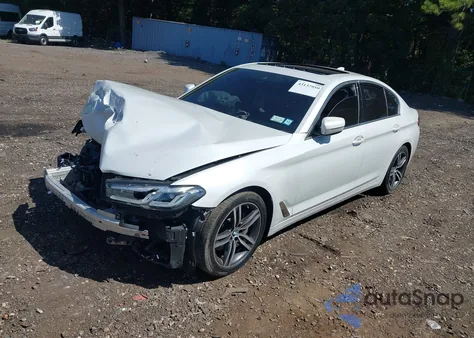 2021 BMW 530I xDrive из США, поврежденный, VIN WBA13BJ03MCH04185